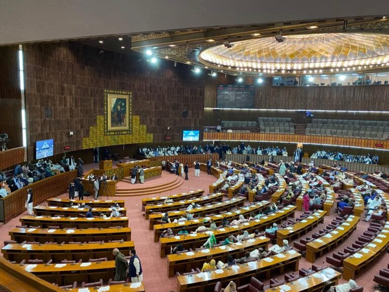پاکستان کی قومی اسمبلی کے ایوان کی فائل تصویر (علامتی)